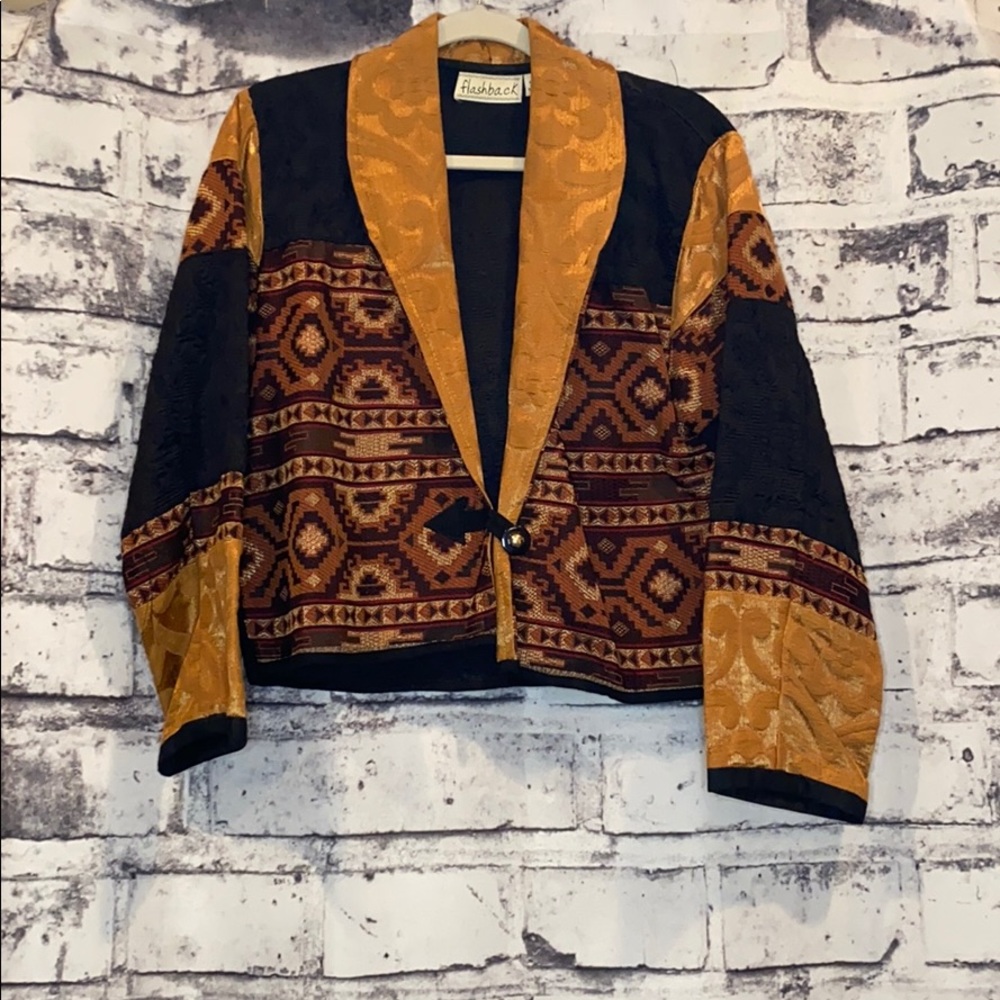 Flashback- Black And Orange Jacket - image 1